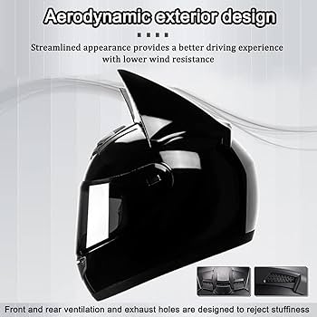 Amazon.com: Men Women Bat Ear Knight Motorcycle Helmet DOT